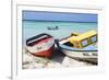 Boats on Eagle Beach, Aruba-George Oze-Framed Photographic Print