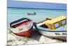 Boats on Eagle Beach, Aruba-George Oze-Mounted Photographic Print