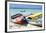 Boats on Eagle Beach, Aruba-George Oze-Framed Photographic Print