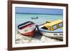 Boats on Eagle Beach, Aruba-George Oze-Framed Photographic Print