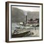 Boats on Lake Brienz (Switzerland), Circa 1865-Leon, Levy et Fils-Framed Photographic Print