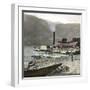 Boats on Lake Brienz (Switzerland), Circa 1865-Leon, Levy et Fils-Framed Photographic Print