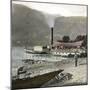 Boats on Lake Brienz (Switzerland), Circa 1865-Leon, Levy et Fils-Mounted Photographic Print