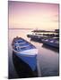 Boats on Lake, Connemara, County Galway, Ireland-Peter Adams-Mounted Photographic Print