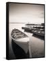 Boats on Lake, Connemara, County Galway, Ireland-Peter Adams-Framed Stretched Canvas