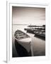 Boats on Lake, Connemara, County Galway, Ireland-Peter Adams-Framed Photographic Print