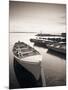 Boats on Lake, Connemara, County Galway, Ireland-Peter Adams-Mounted Photographic Print