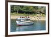 Boats on Lake Malawi, Cape Maclear, Malawi, Africa-Michael Runkel-Framed Photographic Print