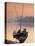 Boats on Mekong River at Sunset, Luang Prabang, Laos-Ian Trower-Stretched Canvas