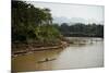 Boats on Mekong River, Luang Prabang, Laos, Indochina, Southeast Asia, Asia-Ben Pipe-Mounted Photographic Print