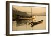 Boats on Mekong River, Luang Prabang, Laos, Indochina, Southeast Asia, Asia-Ben Pipe-Framed Photographic Print