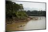 Boats on Mekong River, Luang Prabang, Laos, Indochina, Southeast Asia, Asia-Ben Pipe-Mounted Photographic Print