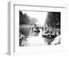 Boats on Regent's Canal, London, C1905-null-Framed Photographic Print