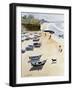 Boats on the Beach, 1986-Lucy Willis-Framed Giclee Print