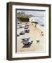 Boats on the Beach, 1986-Lucy Willis-Framed Giclee Print