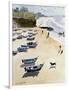 Boats on the Beach, 1986-Lucy Willis-Framed Giclee Print