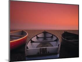 Boats on the beach, Brighton, East Sussex, England-Jon Arnold-Mounted Photographic Print