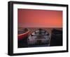 Boats on the beach, Brighton, East Sussex, England-Jon Arnold-Framed Photographic Print