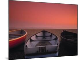 Boats on the beach, Brighton, East Sussex, England-Jon Arnold-Mounted Photographic Print