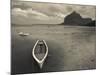 Boats on the Beach, Le Morne Brabant, Mauritius-null-Mounted Photographic Print