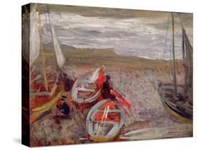 Boats on the Beach, Southwold, 1888-89-Philip Wilson Steer-Stretched Canvas