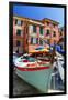 Boats on the Dock, Vernazza, Cinque Terre, Italy-George Oze-Framed Photographic Print