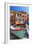 Boats on the Dock, Vernazza, Cinque Terre, Italy-George Oze-Framed Photographic Print