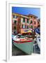 Boats on the Dock, Vernazza, Cinque Terre, Italy-George Oze-Framed Photographic Print