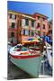 Boats on the Dock, Vernazza, Cinque Terre, Italy-George Oze-Mounted Photographic Print