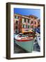 Boats on the Dock, Vernazza, Cinque Terre, Italy-George Oze-Framed Premium Photographic Print