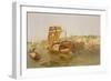 Boats on the Ganges, from 'India Ancient and Modern', 1867 (Colour Litho)-William 'Crimea' Simpson-Framed Giclee Print