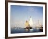 Boats on the Lagoon-Amedee Rosier-Framed Giclee Print