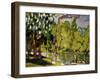 Boats on the Lake in the Bois De Boulogne, 1933-Louis Valtat-Framed Giclee Print