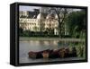 Boats on the Lake, Regents Park, London, England, United Kingdom-Adam Woolfitt-Framed Stretched Canvas