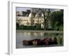 Boats on the Lake, Regents Park, London, England, United Kingdom-Adam Woolfitt-Framed Photographic Print