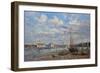 Boats on the Mud - Woodbridge, Suffolk, 2008-John Sutton-Framed Giclee Print