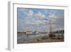 Boats on the Mud - Woodbridge, Suffolk, 2008-John Sutton-Framed Giclee Print