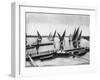 Boats on the Nile, Cairo, Egypt, C1920S-null-Framed Giclee Print