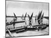 Boats on the Nile, Cairo, Egypt, C1920S-null-Mounted Giclee Print