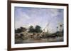 Boats on the Nile-Eugene Fromentin-Framed Giclee Print