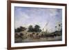 Boats on the Nile-Eugene Fromentin-Framed Giclee Print