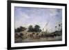 Boats on the Nile-Eugene Fromentin-Framed Giclee Print