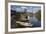 Boats on the River Avon and the Royal Shakespeare Theatre-Stuart Black-Framed Photographic Print