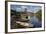 Boats on the River Avon and the Royal Shakespeare Theatre-Stuart Black-Framed Photographic Print