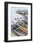 Boats on the River in Yangon, Myanmar (Burma), Southeast Asia-Alex Robinson-Framed Photographic Print