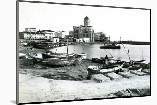 Boats on the Shore-Chris Hellier-Mounted Photographic Print