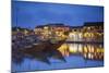 Boats on Thu Bon River at Dusk, Hoi An, Quang Nam, Vietnam, Indochina, Southeast Asia, Asia-Ian Trower-Mounted Photographic Print