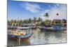 Boats on Thu Bon River, Hoi an (Unesco World Heritage Site), Quang Ham, Vietnam-Ian Trower-Mounted Photographic Print