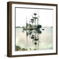 Boats, Oslo (Former Christiania), Norway-Leon, Levy et Fils-Framed Photographic Print