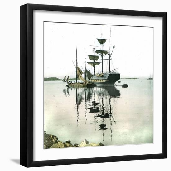 Boats, Oslo (Former Christiania), Norway-Leon, Levy et Fils-Framed Photographic Print